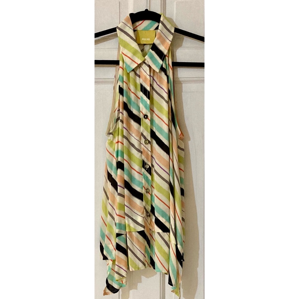 Anthropologie Maeve Tesni Swing Tank, Size 2